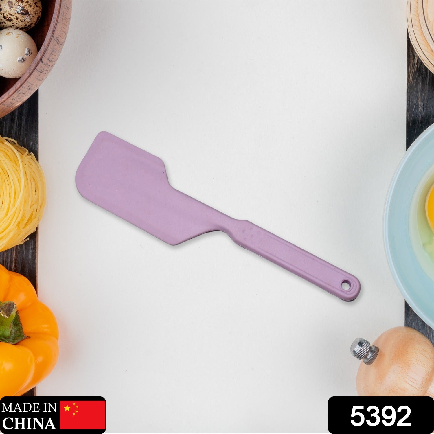 5392 Silicone Spatula Heat-Resistant Cake Decorating Scraper, Mini Spatula Scraper Spreader in Lavender. DeoDap 5392 Silicone Spatula Heat-Resistant Cake Decorating Scraper, Mini Spatula Scraper Spreader in Lavender. DeoDap